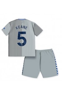 Fotbalové Dres Everton Michael Keane #5 Dětské Třetí Oblečení 2023-24 Krátký Rukáv (+ trenýrky)